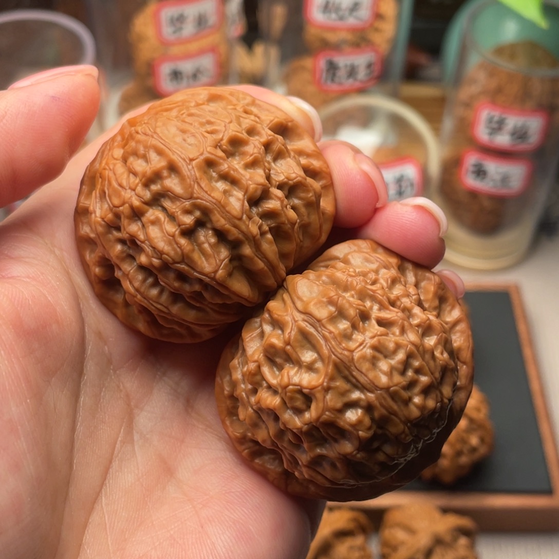 桃核把件全品毕业小众金麒麟45+