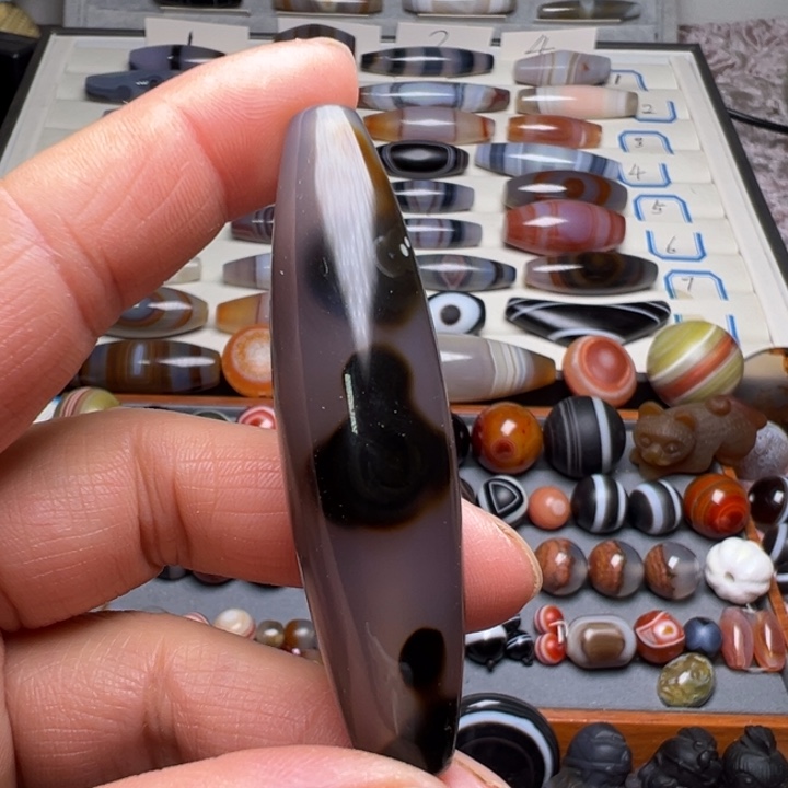 玛瑙/玉髓吊坠(不含链)未镶嵌