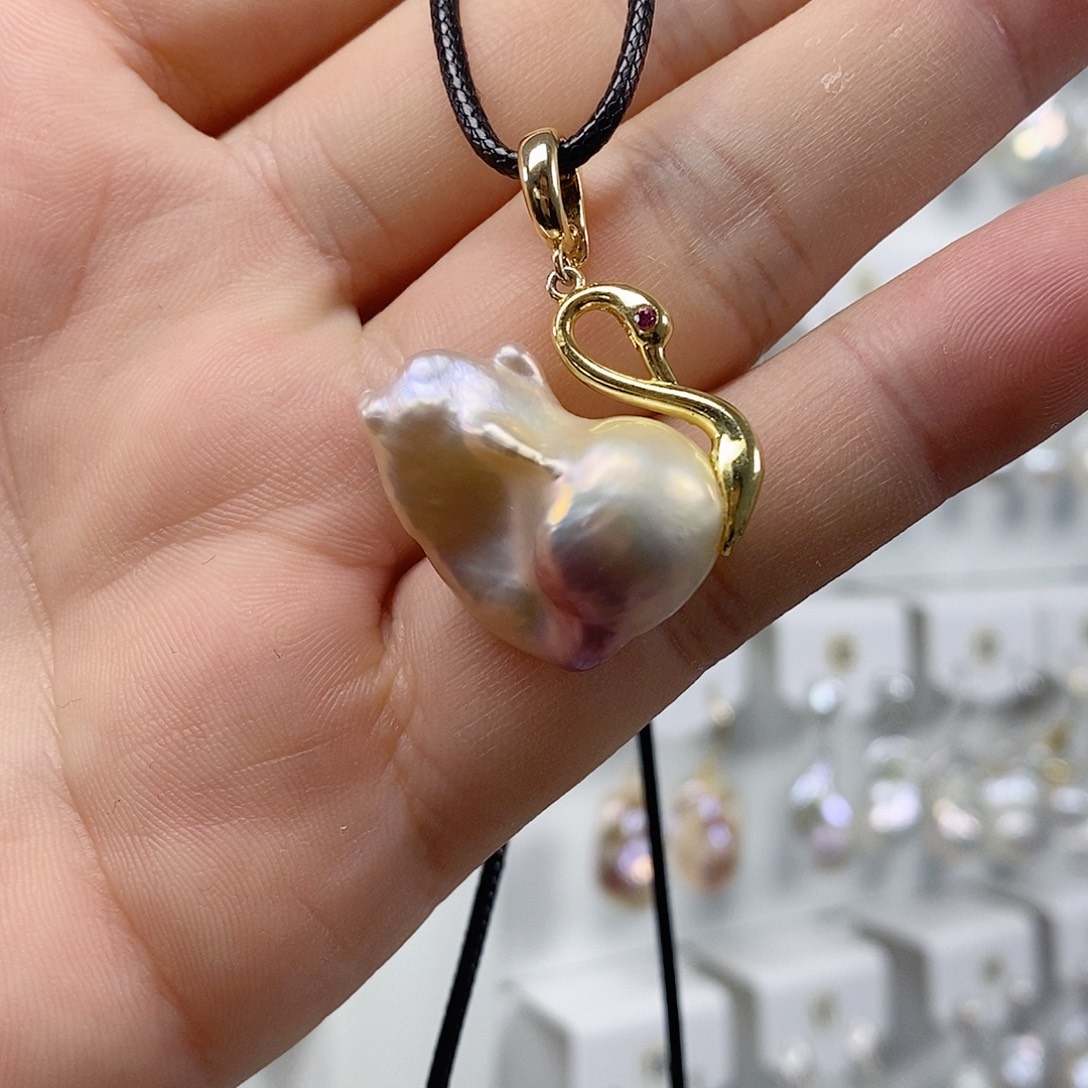 淡水珍珠未镶嵌颈饰