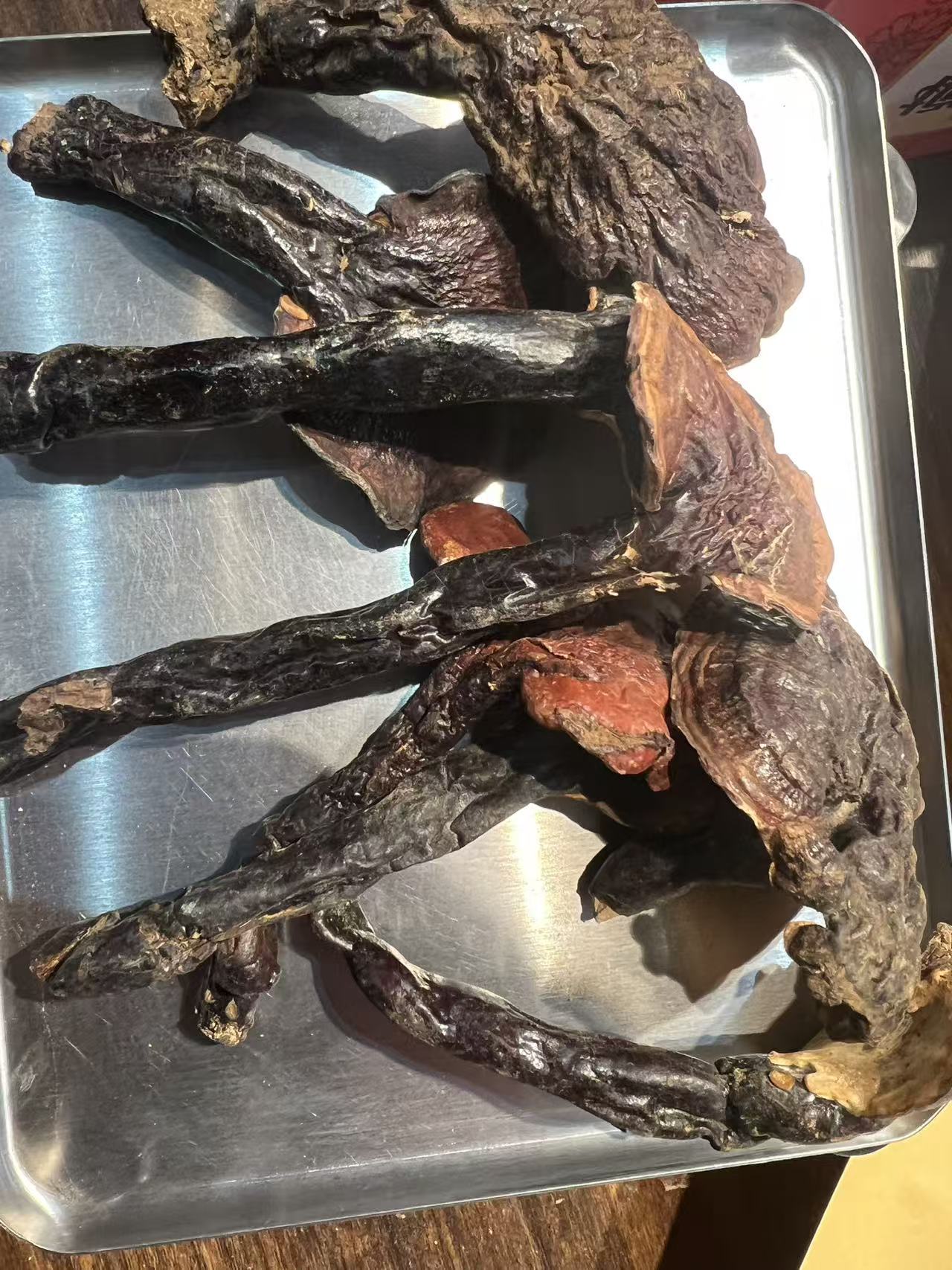 藏区白心灵芝高海拔精选无硫野煮水煲汤浸酒养生野生