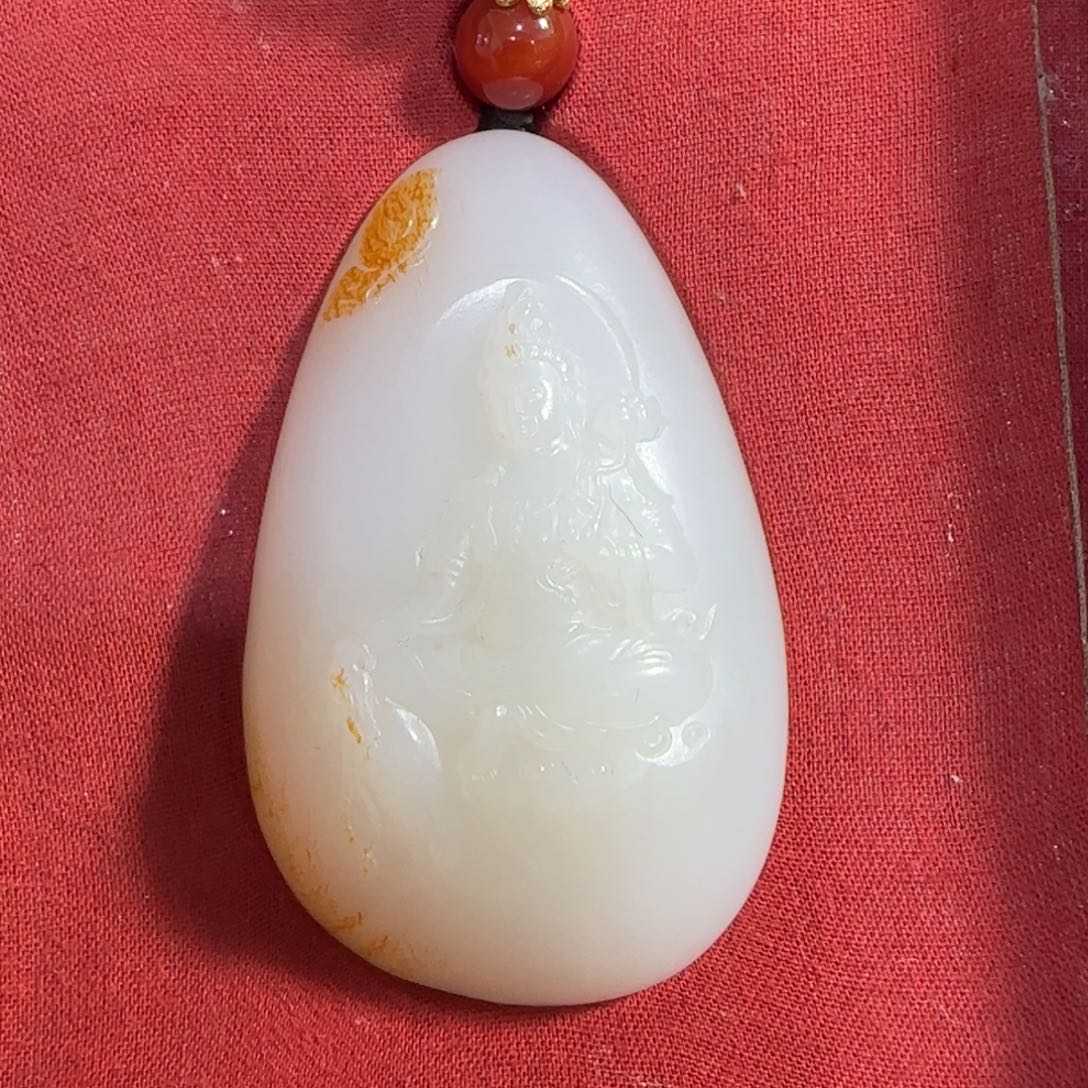 和田玉挂件未镶嵌