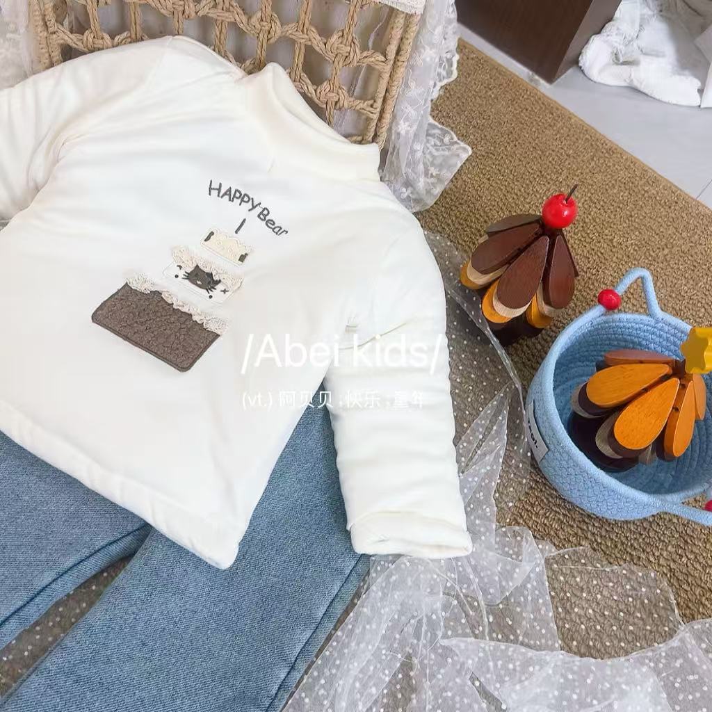 【K2】蛋糕丝绵打底童装