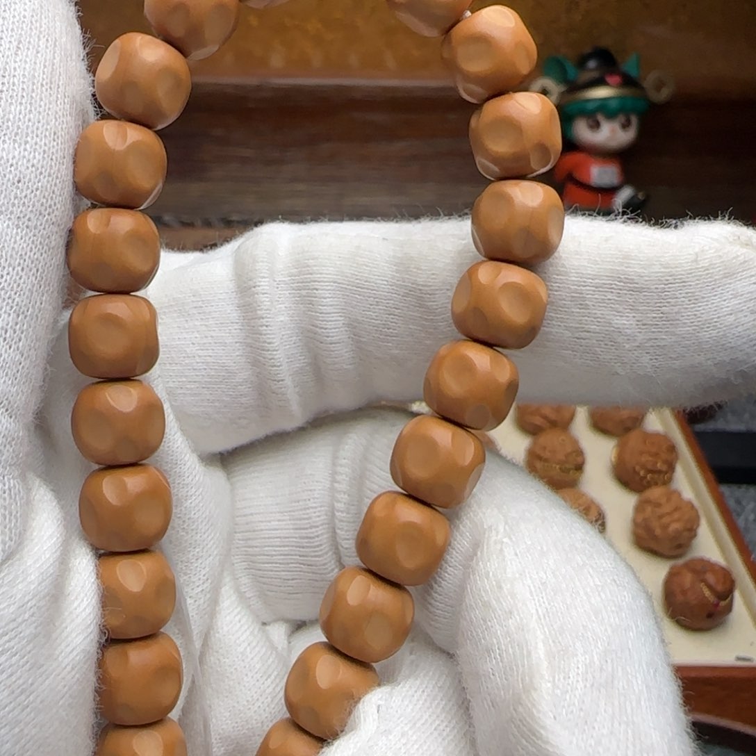 猴头核桃手串大*9奶酪素串