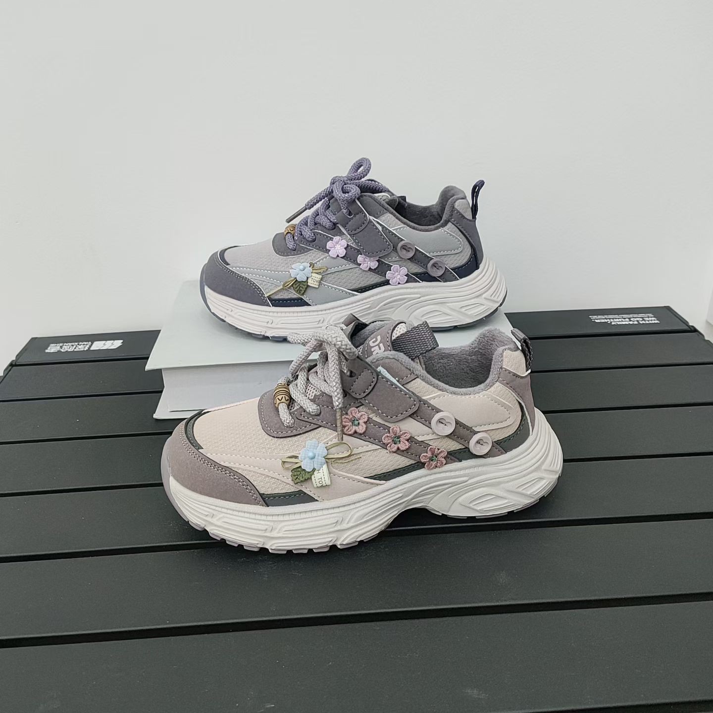 保暖运动鞋休闲秋冬季大童时尚