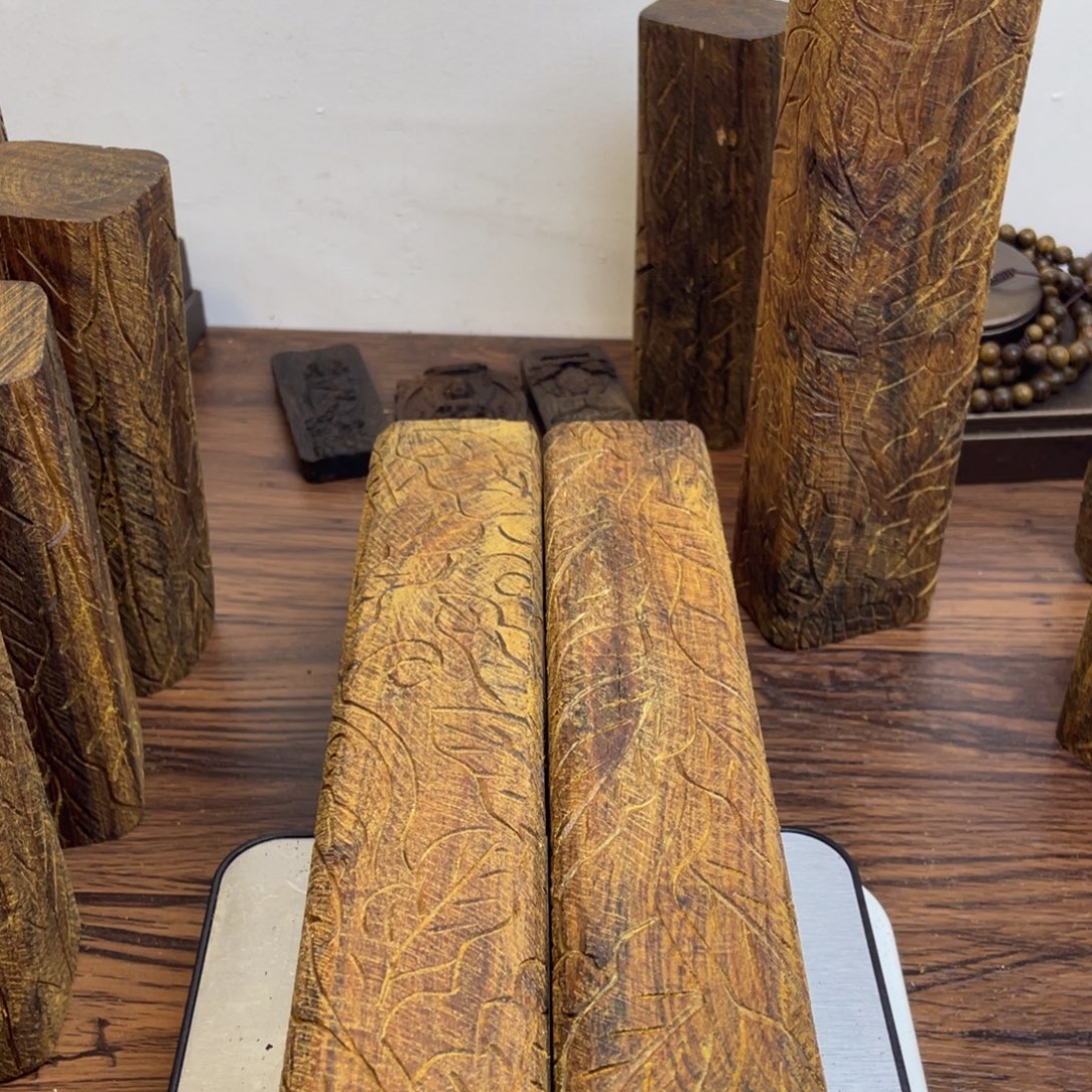 檀香木手把件手把件镇尺