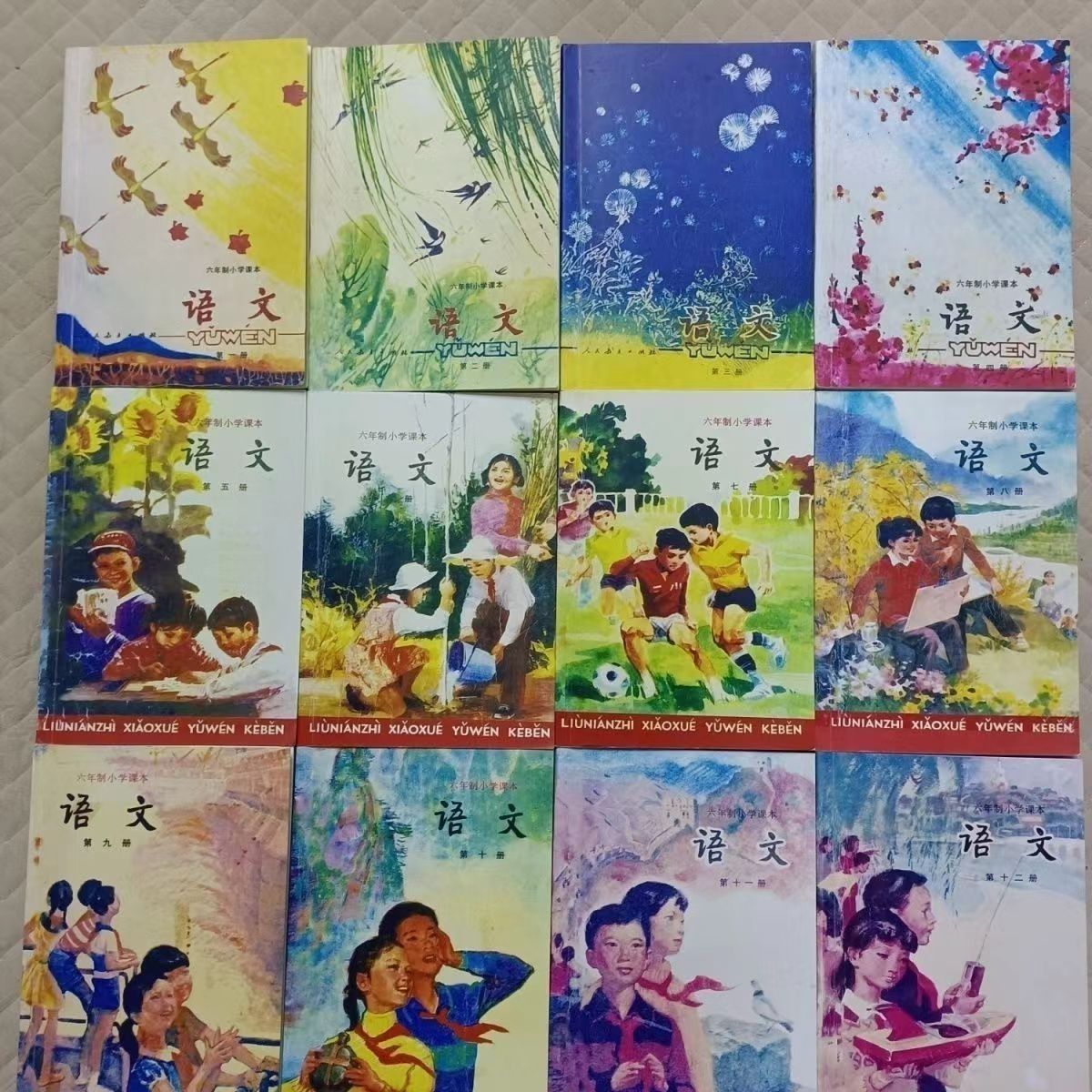 80年代语文全套十二本