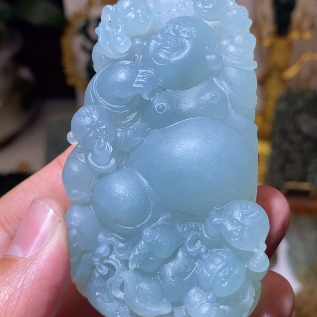 定制翡翠未镶嵌空*默