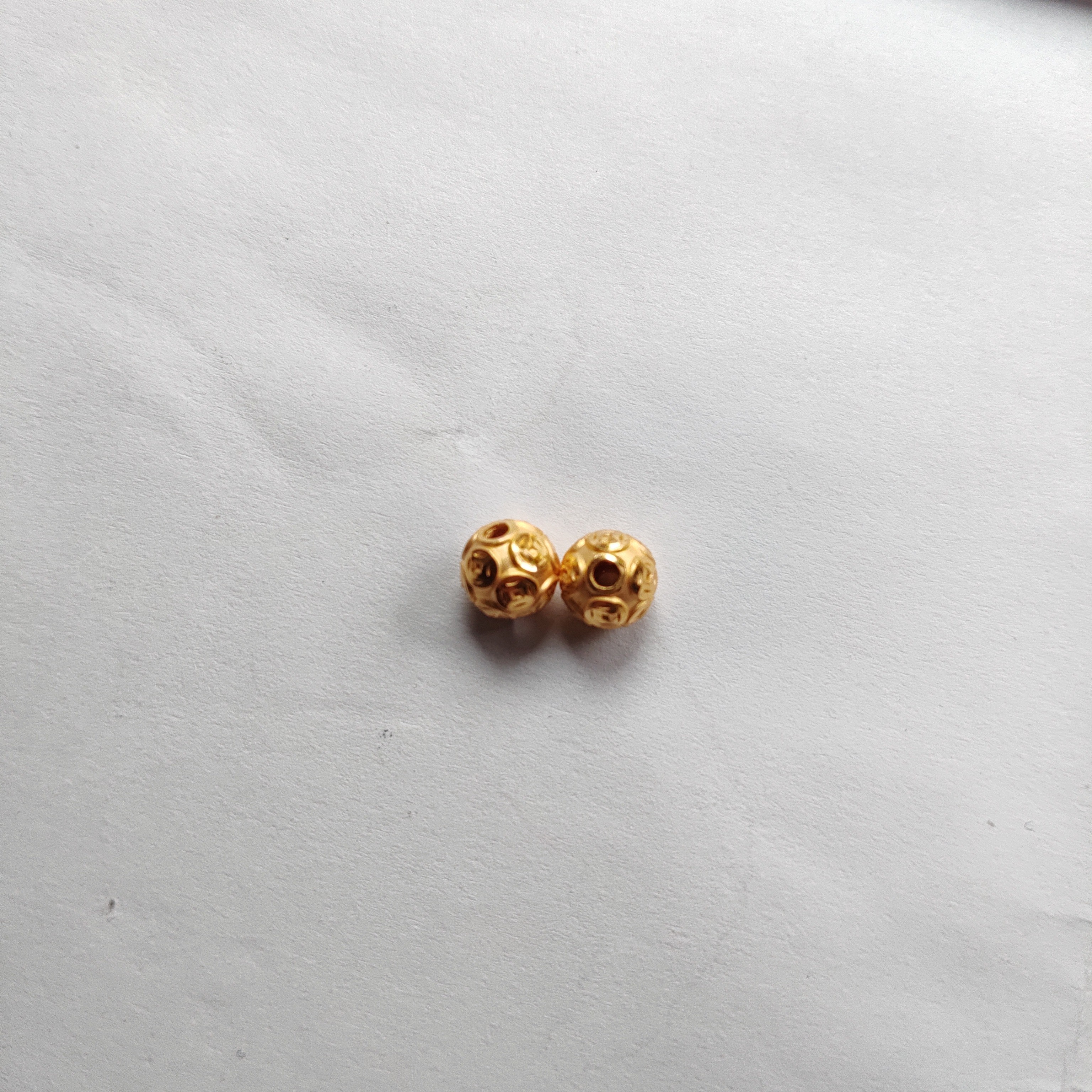 金元宝足金999貔貅珠子首饰