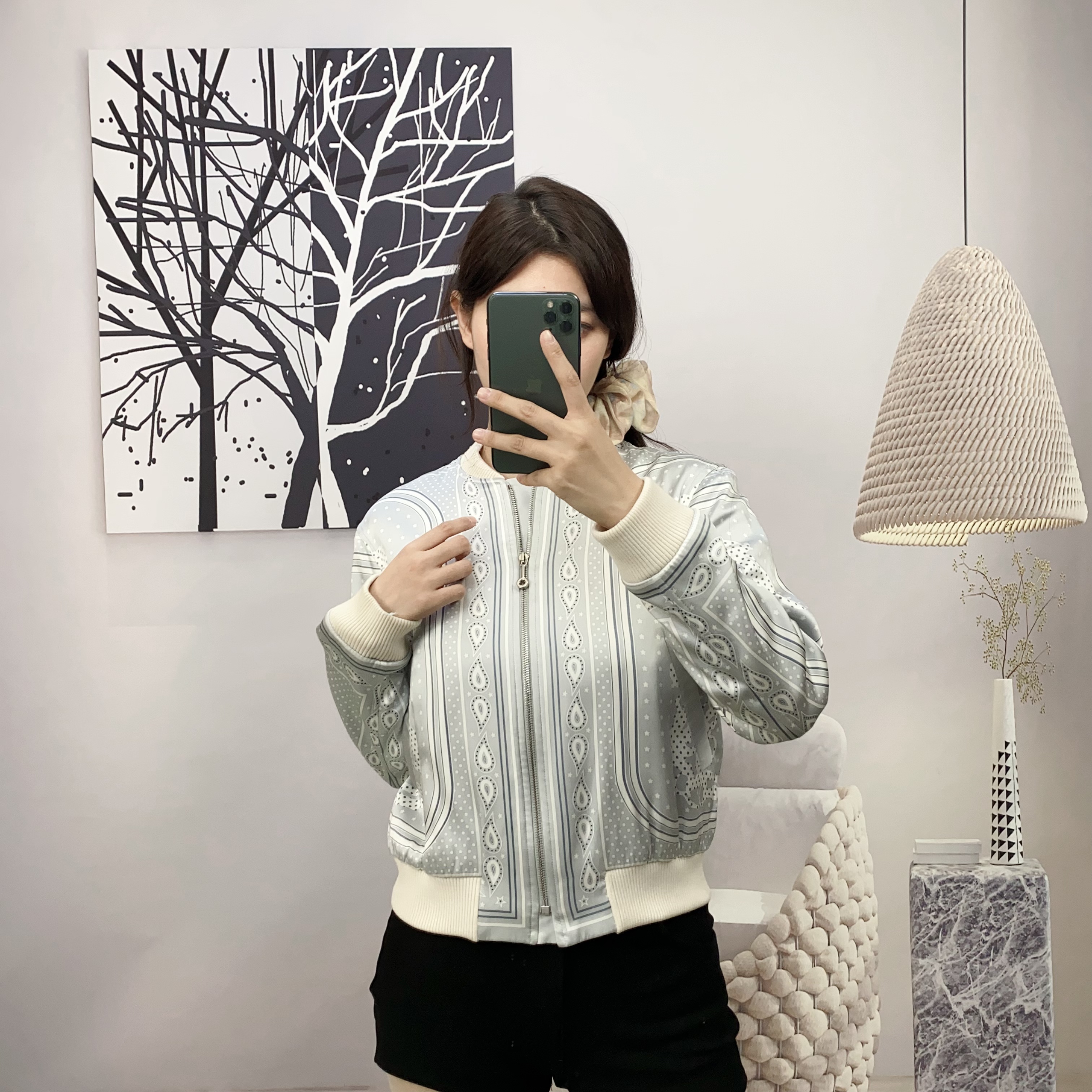 95新 Hermes/爱马仕 麦殿/开襟衫36码/240821CTTFD04