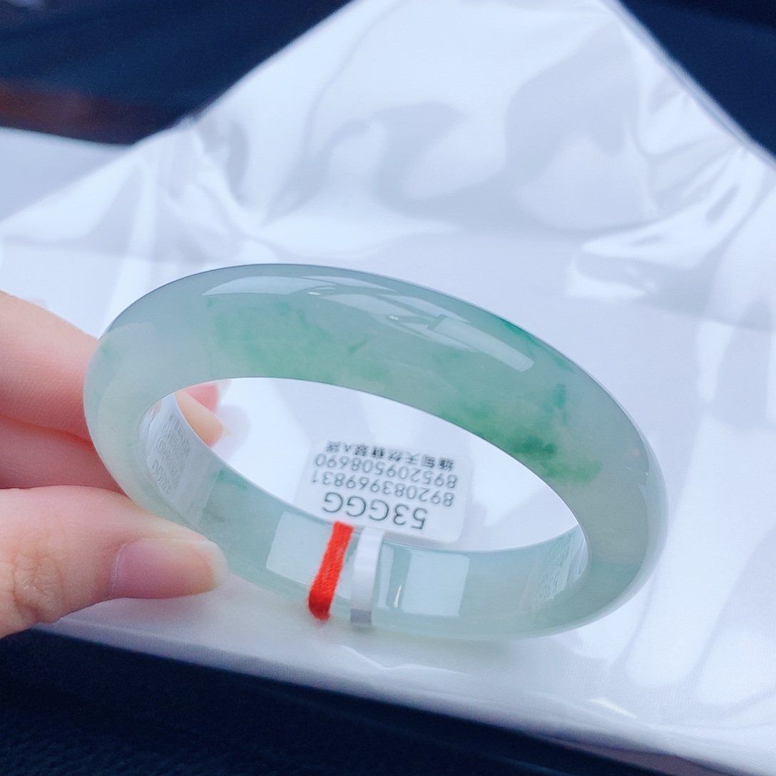 翡翠未镶嵌手镯缅甸天然翡翠a货手镯