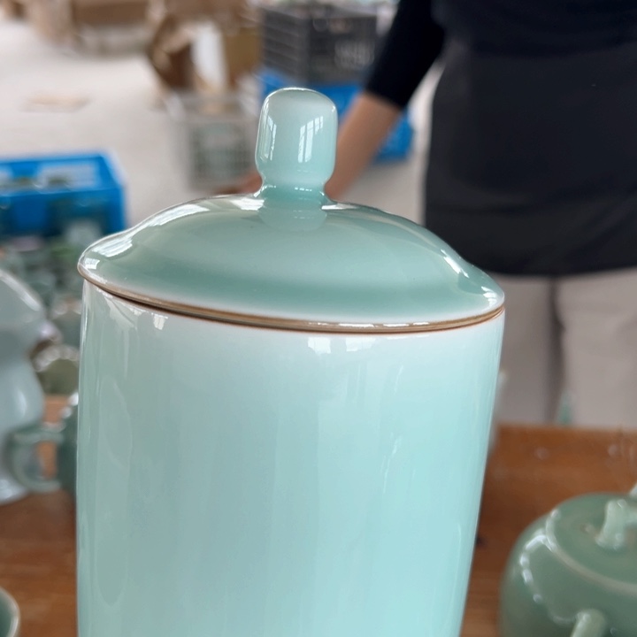 小米茶器龙泉青瓷