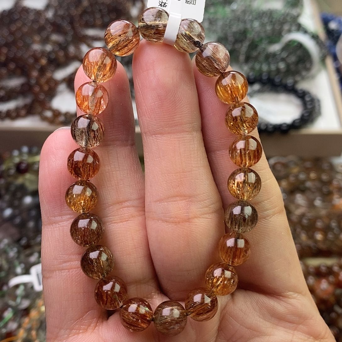 水晶手链未镶嵌武****材卡8