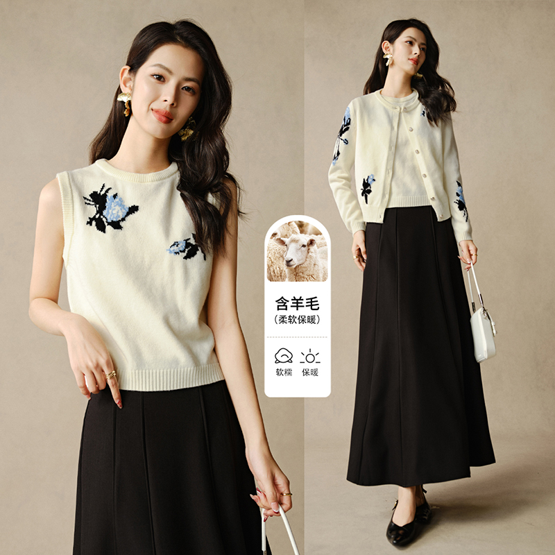 【新品】2025春衫针织背心女25052509