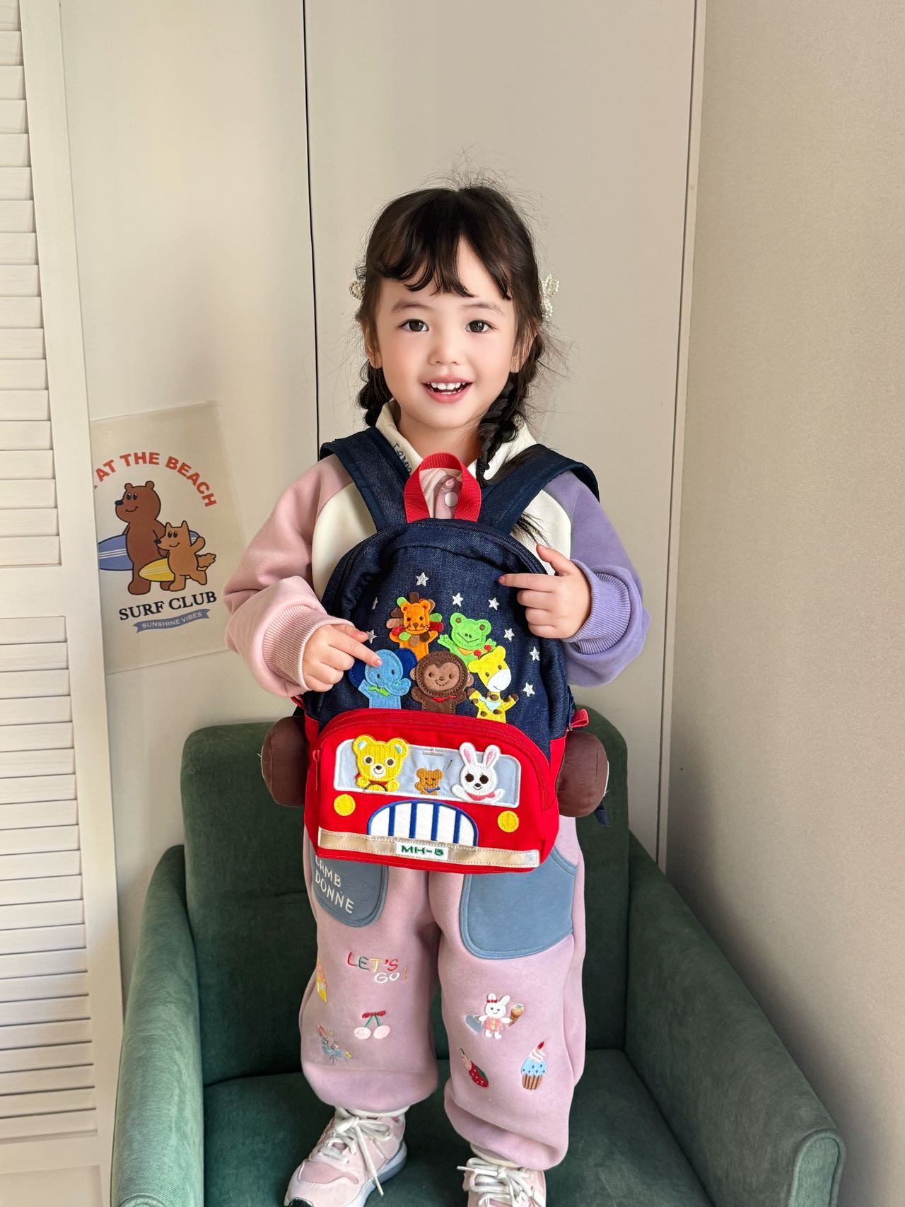 儿童书包双肩背包幼儿园书包男童书包宝宝书包女童双肩书包