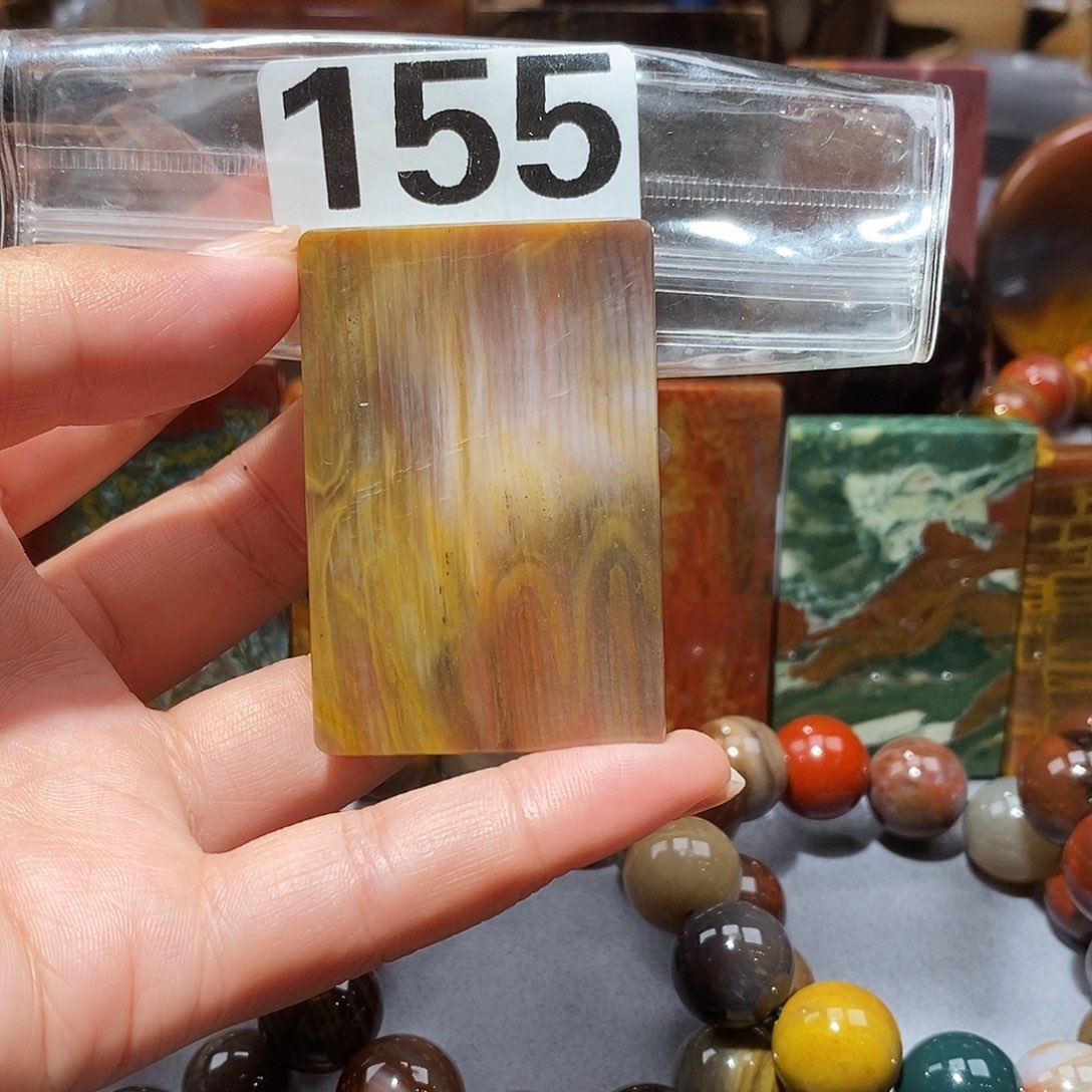 硅化玉天然北票硅化玉吊坠未镶嵌