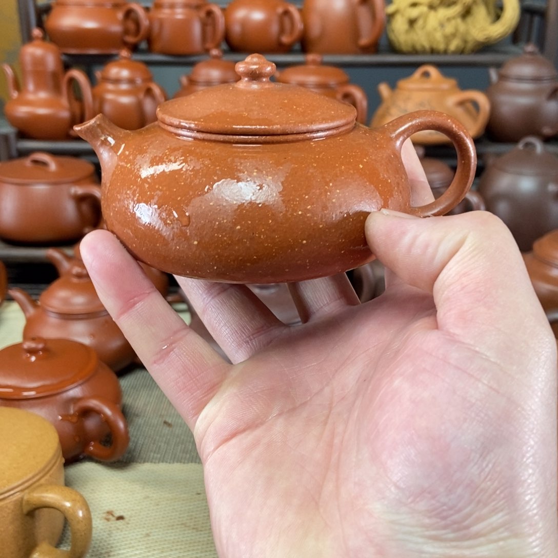 紫砂茶壶原矿降坡