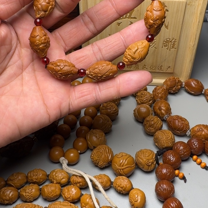 橄榄核手串/手链无相佛手串