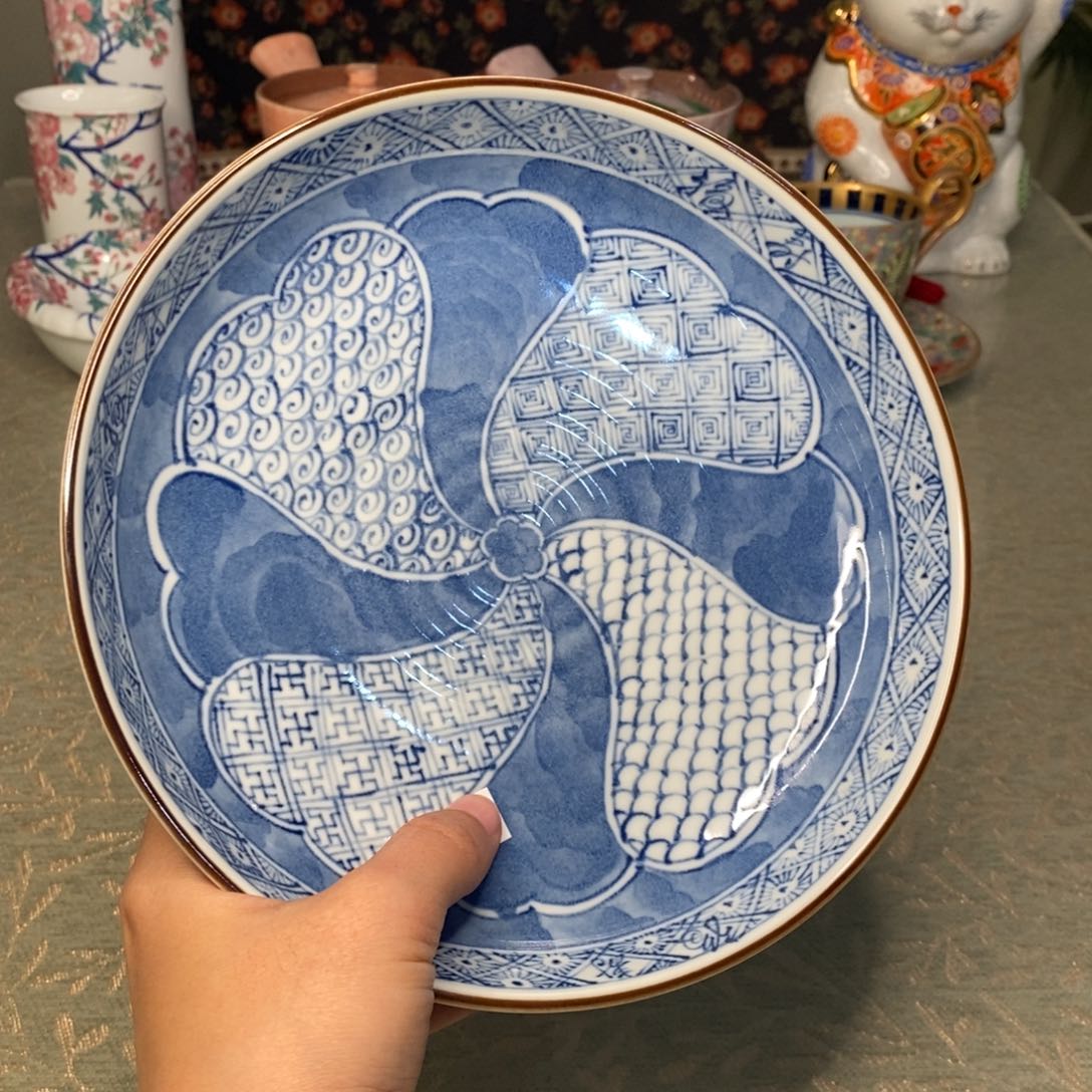 碟19.5 厘米 小杨瓷器陶瓷陶瓷