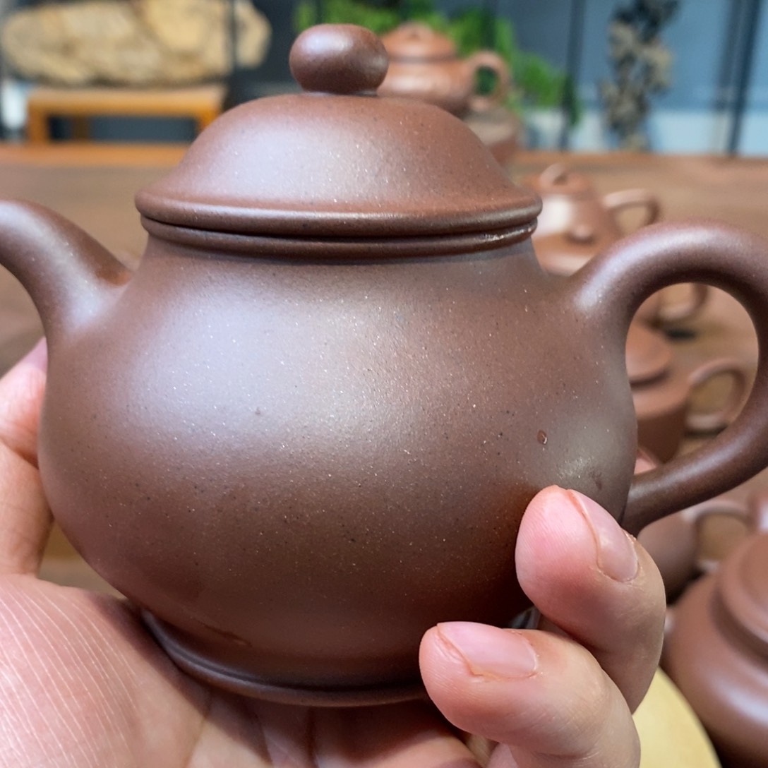 紫砂茶壶恐***性宜兴紫砂壶