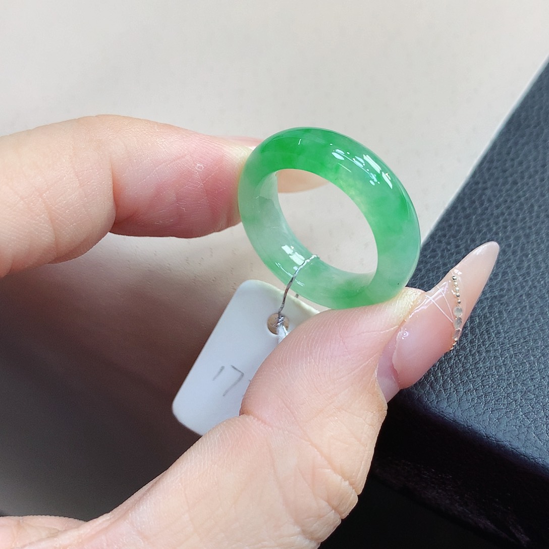 未镶嵌戒指翡翠15号