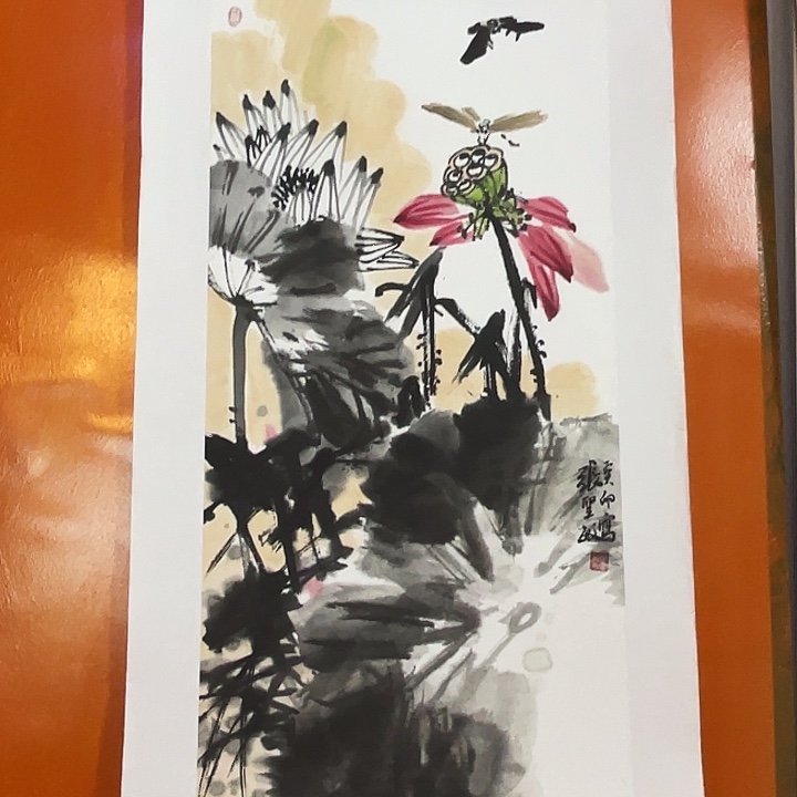 国画张圣敏先生纯手绘作品