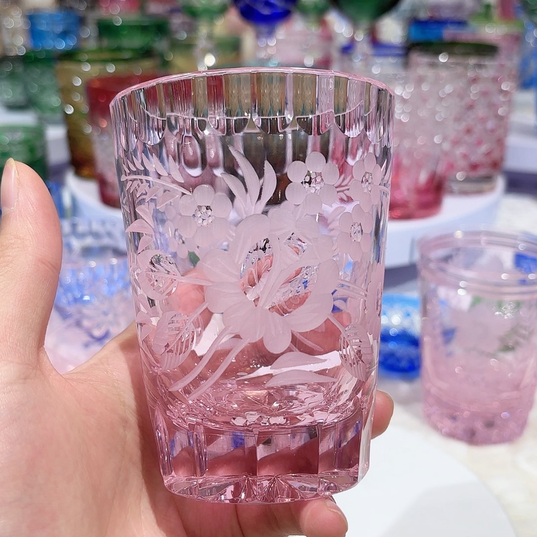 水晶杯水晶花瓶果盘通宝工艺品