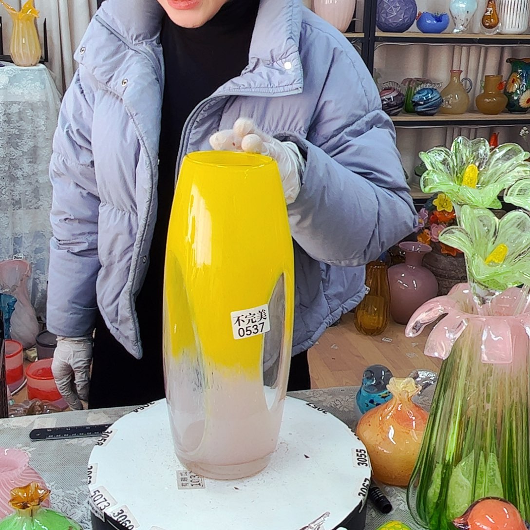 0537 福利家悦琉璃工艺品不完美