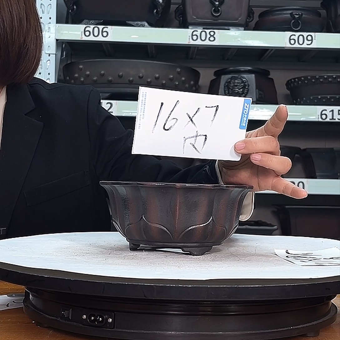 紫砂花盆宜兴紫砂24号