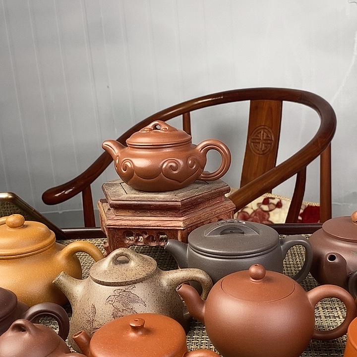 紫***壶茶壶紫砂宜兴紫砂壶茶壶老丁山紫砂