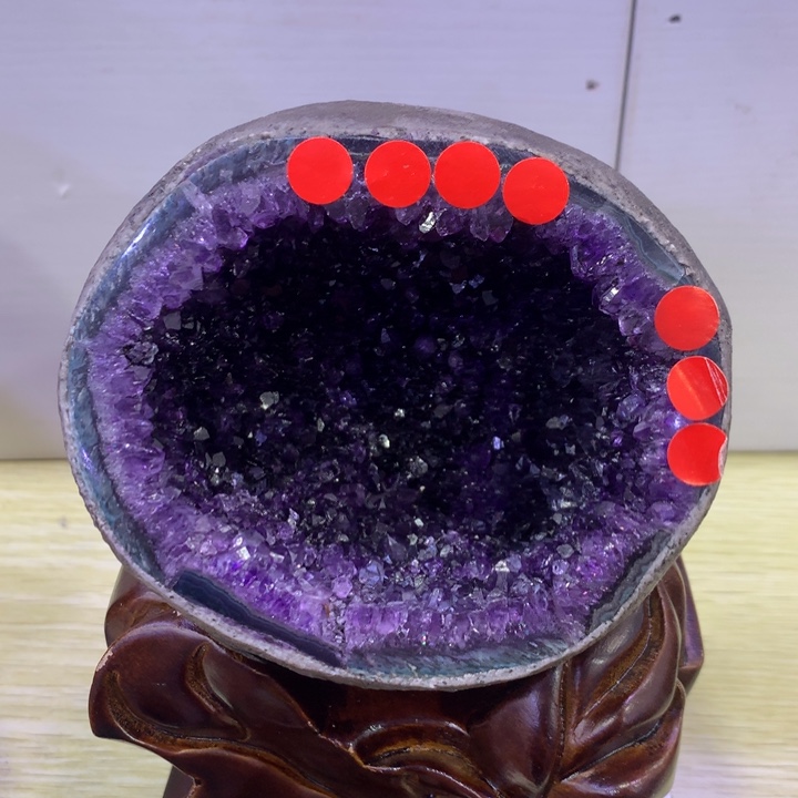 紫晶大型摆件（非配饰）未镶嵌蛋