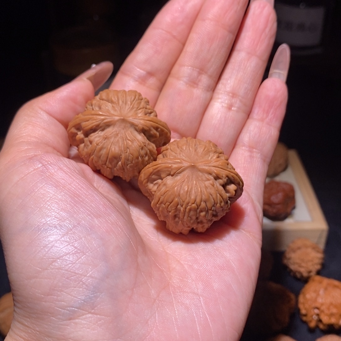 吊坠文玩核桃石子磨36