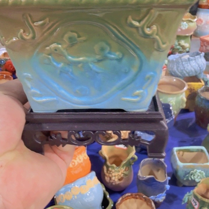 紫砂花盆高温陶瓷高温陶瓷