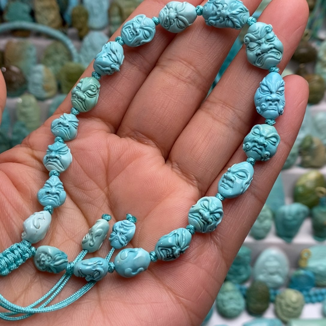 绿松石未镶嵌绿松石绿松石