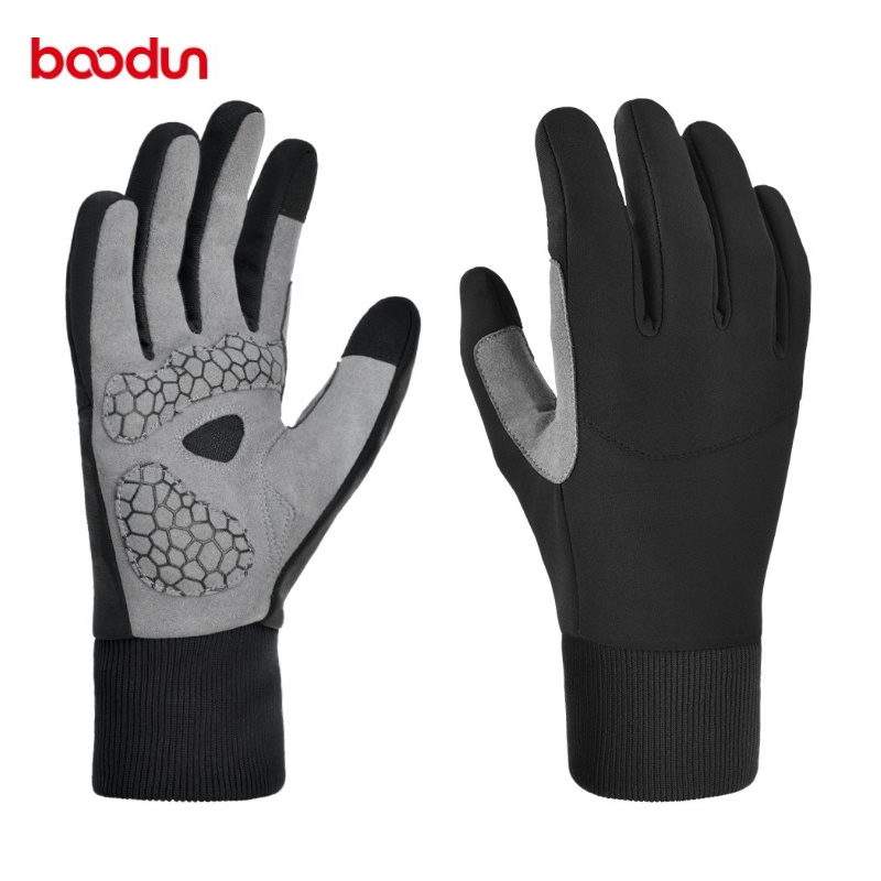 BOODUN/博顿新款长指骑行手套户外运动徒步跑步登山自行车手套