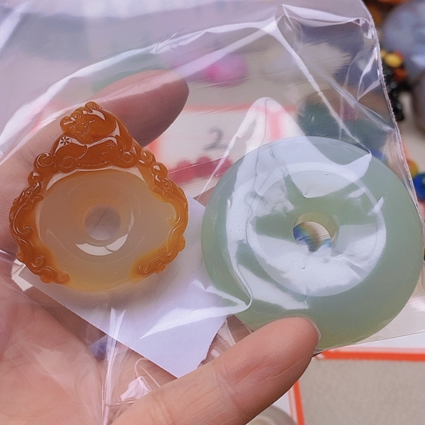 【闪购商品】未镶嵌玛瑙/玉髓珠宝半成品清**俗