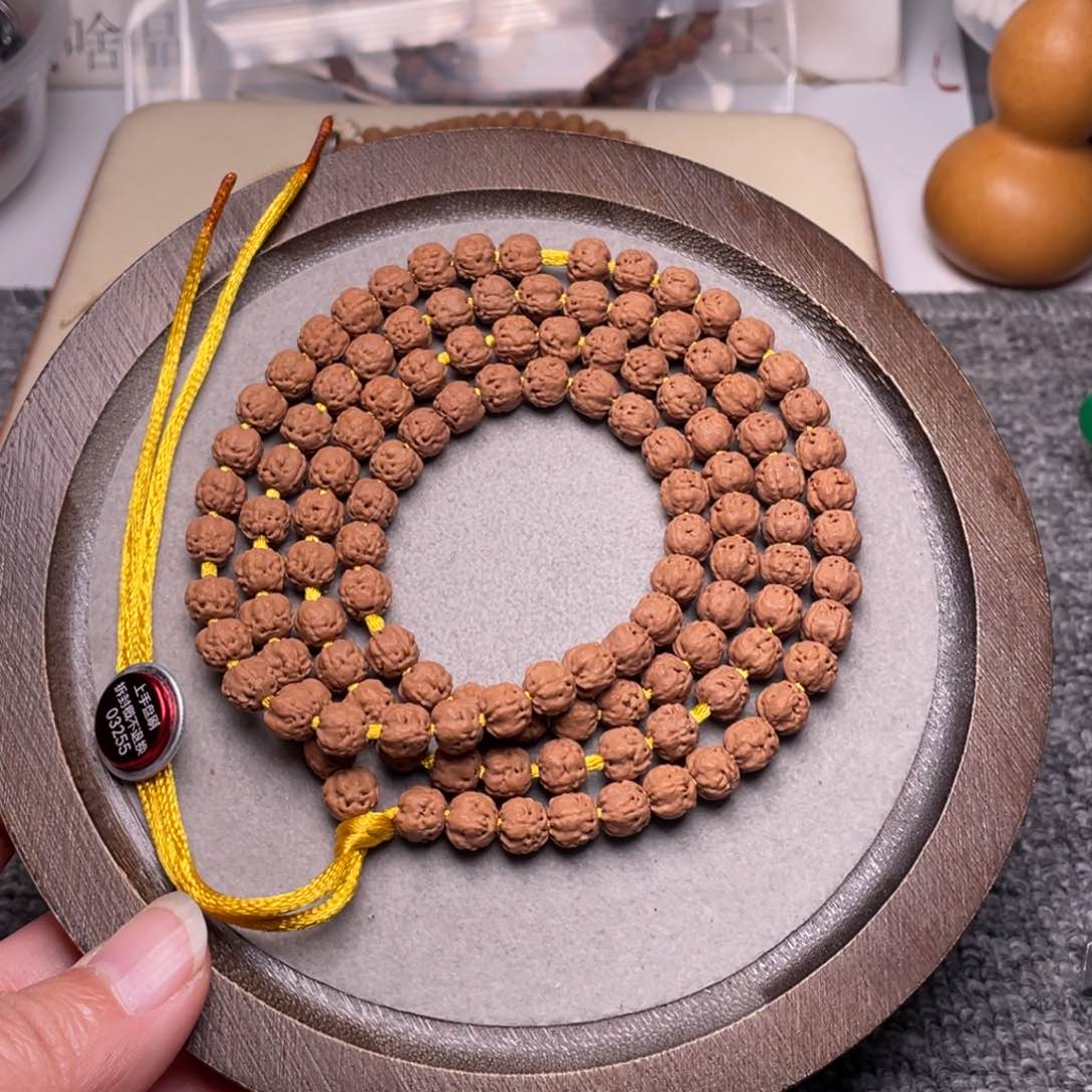 手串金刚菩提佐*熊精品毕业佛手108尺寸7.2