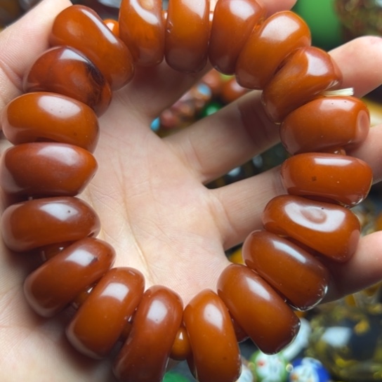 未镶嵌琥珀手串蜜蜡