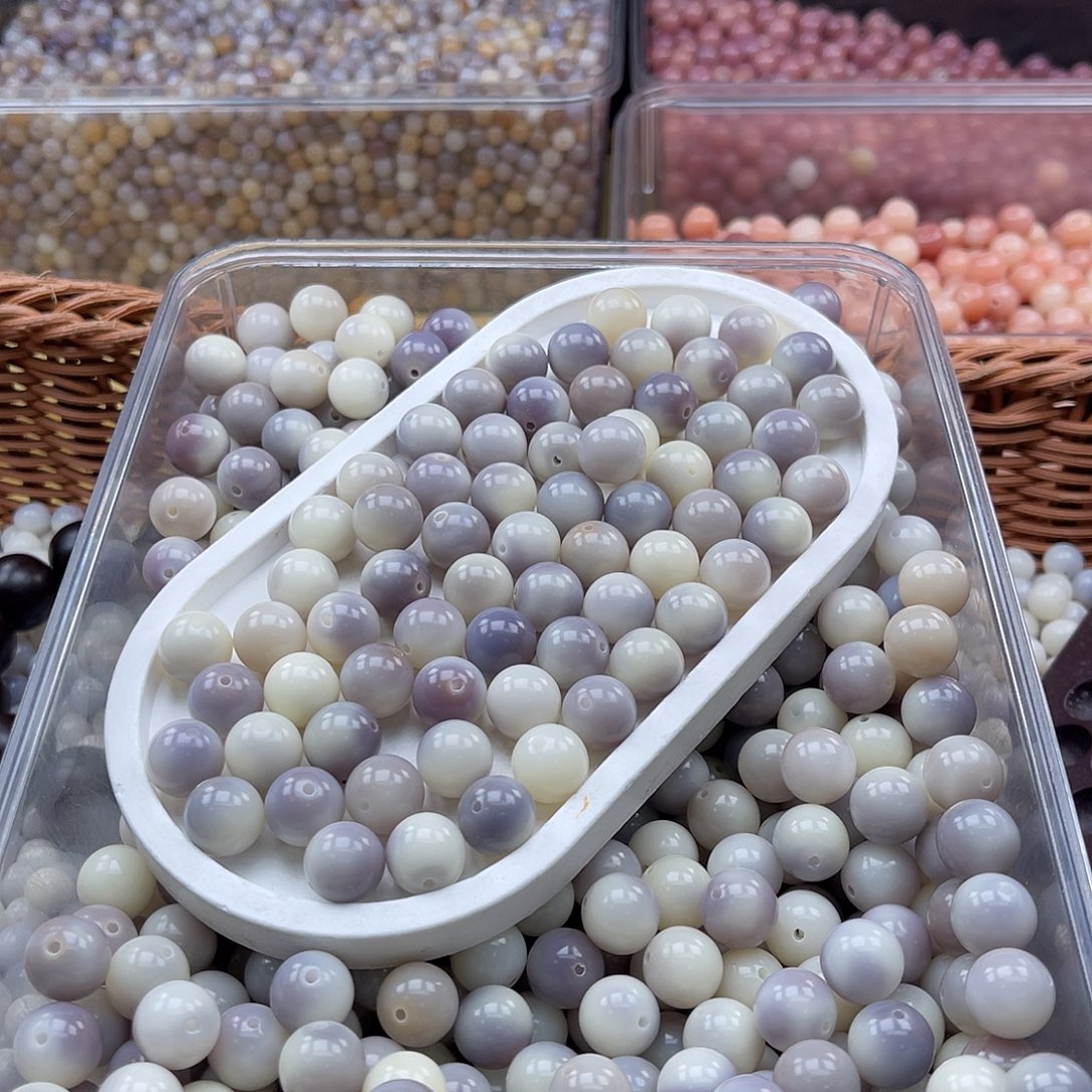 白玉菩提吊坠c13mm/50+10颗