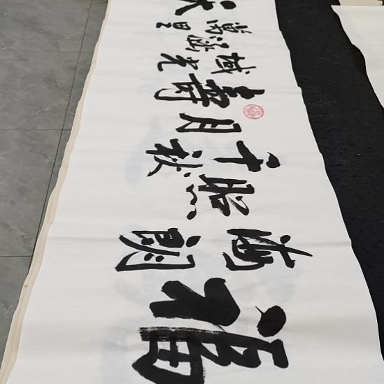 翰墨白武坤老师作品一副