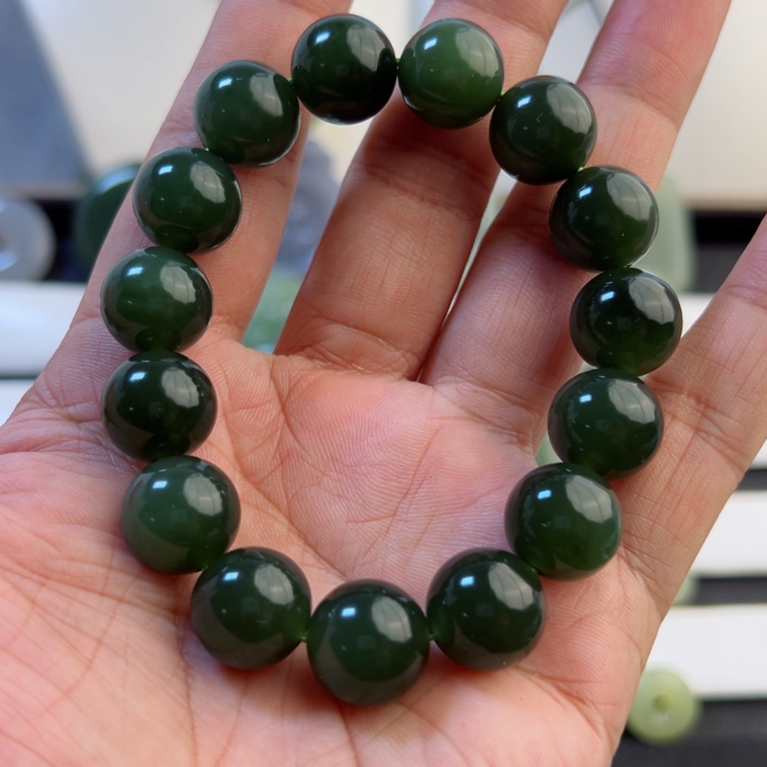 未镶嵌手链和田玉666