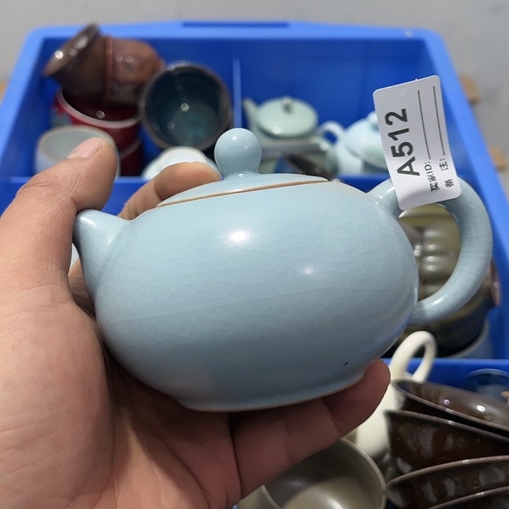 茶具默认微瑕瓷器、茶具、壶、摆件，介意勿拍 