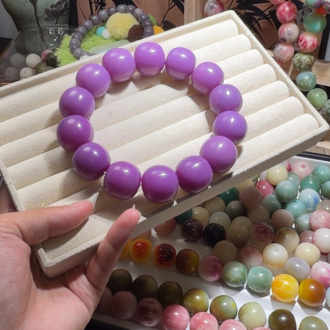 吊坠菩提根/象牙果卡23微➕全紫色