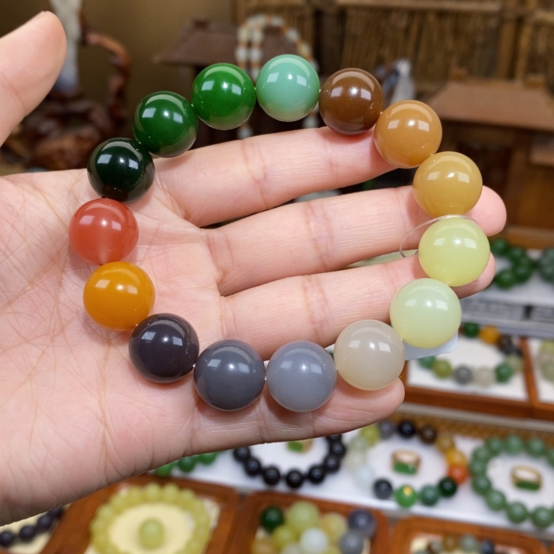 未镶嵌和田玉手串十****活14