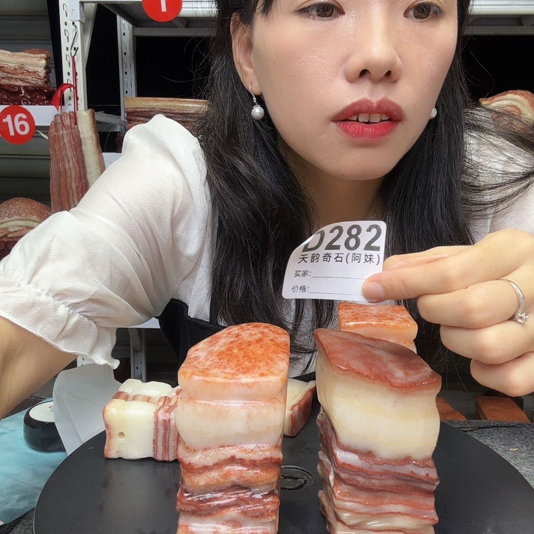 天***人石材广西天然猪肉石头