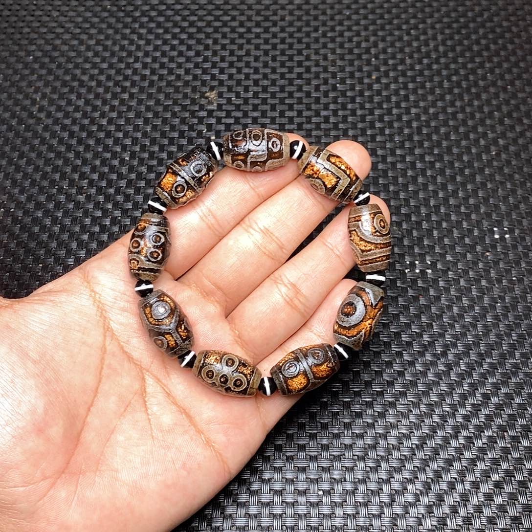 玛瑙/玉髓手链未镶嵌大****服