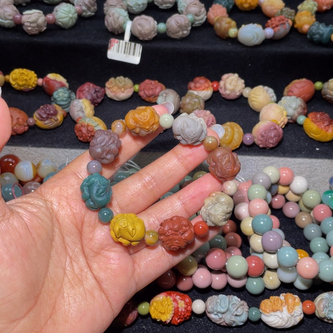 石英质玉未镶嵌手链