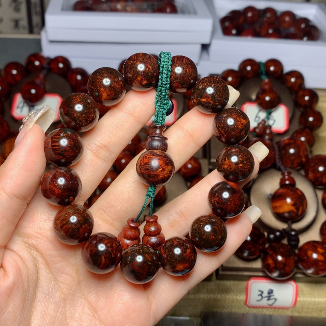 黄花梨/降香黄檀手串/手链温****?