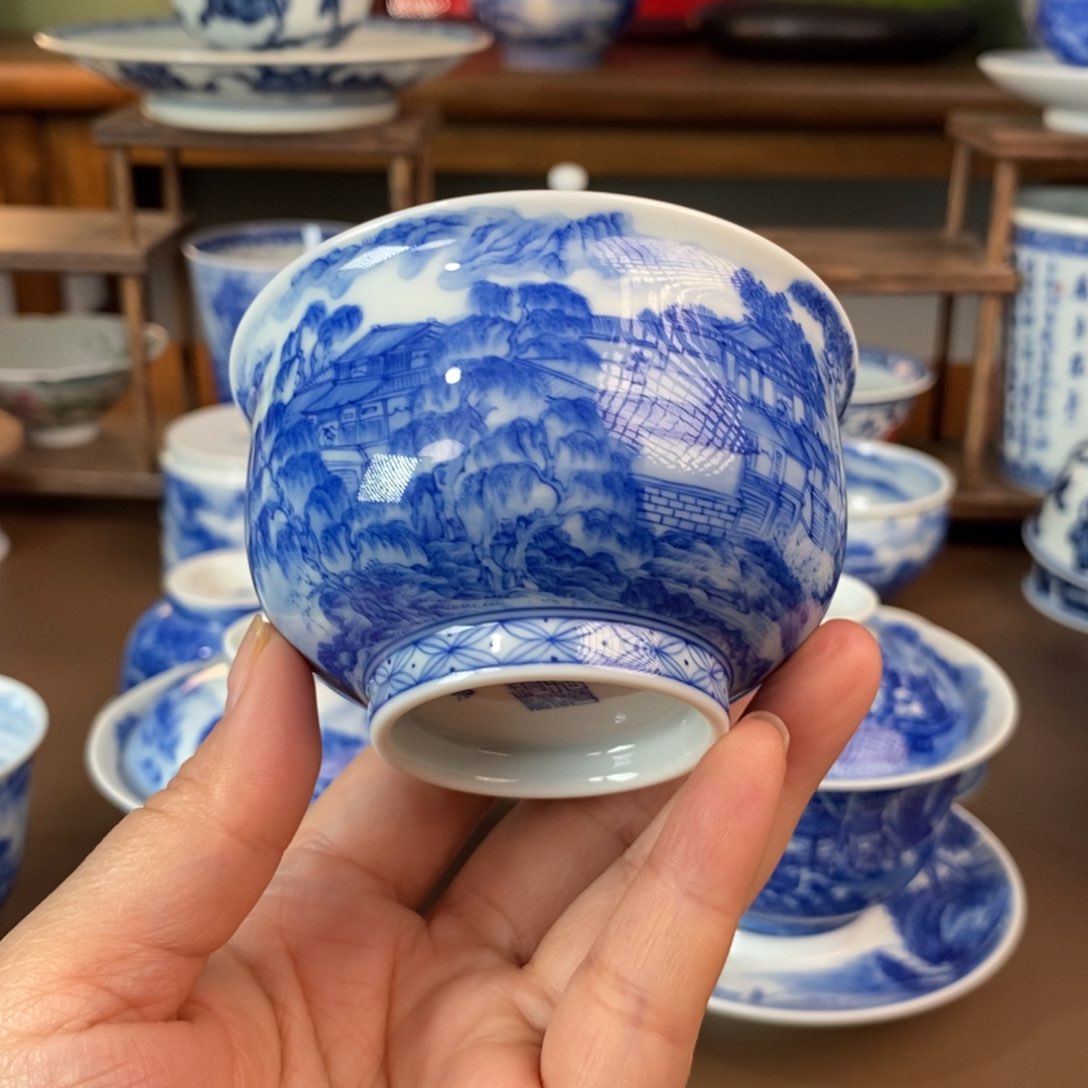 景德镇陶瓷手工手绘