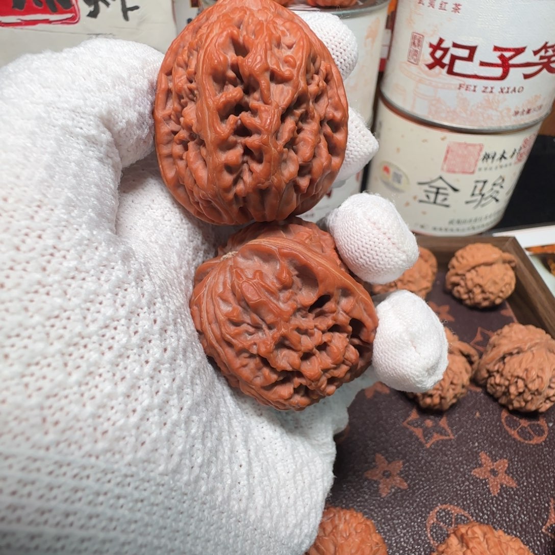 ゜***-吊坠文玩核桃凤凰台