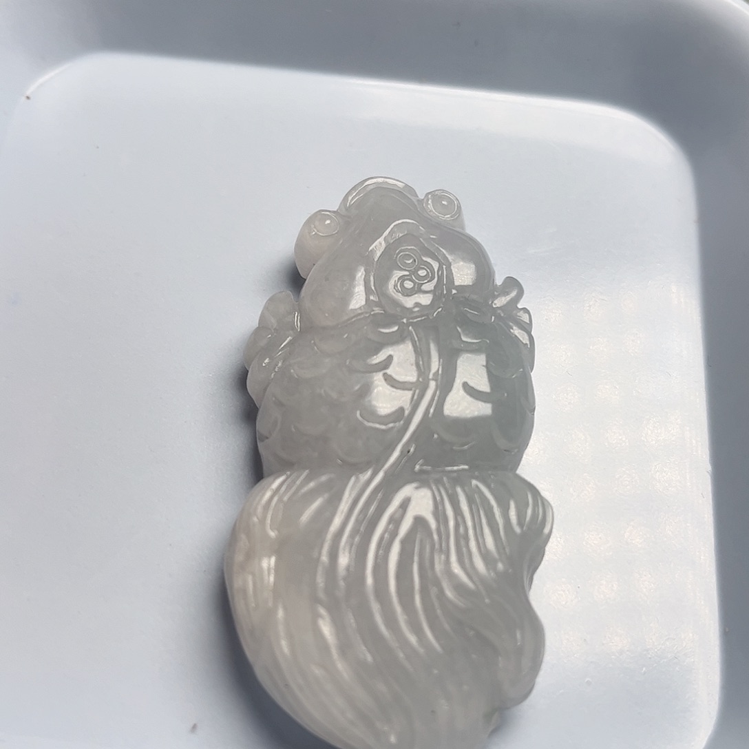 翡翠颈饰未镶嵌天然翡翠吊坠项链